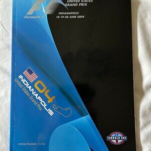Souvenir Set USA Formula 1 Race Indianapolis June 2004